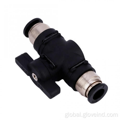 Pneumatic Connector Plastic BUC Quick Joint Hand Valve Pneumatic Fittings Manufactory